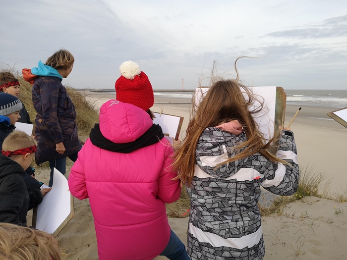 James Ensor activiteiten zeeklassen kust schoolreis leerlingen jeugdcentrum accommodatie vakantieverblijf JVC jeugdverblijfcentrum Oostende