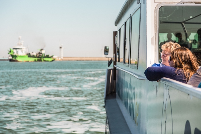 Havenrondvaart boottocht Zeebrugge Zephira zeeklassen "Vlaamse kust " duin en zee schoolreis activiteiten jeugdcentrum vakantieverblijf JVC
