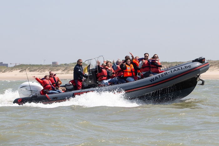 Activité en bord de mer Water Taxi Excursion en Bateau (Blankenberge)