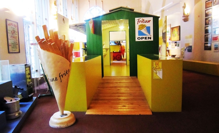 Frietmuseum Brugge zeeklassen "Vlaamse kust " schoolreis activiteiten jeugdcentrum accommodatie groepsaccommodatie JVC jeugdverblijfcentrum