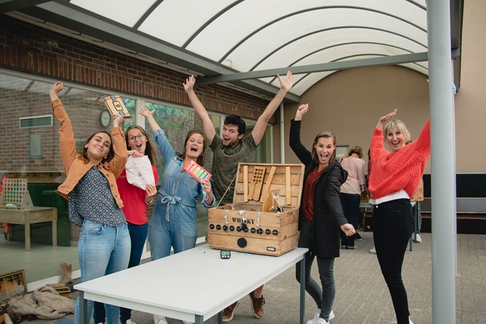"Escape boxen" Oostende activiteiten zeeklassen kust schoolreis leerlingen jeugdcentrum accommodatie vakantieverblijf JVC jeugdverblijfcentrum
