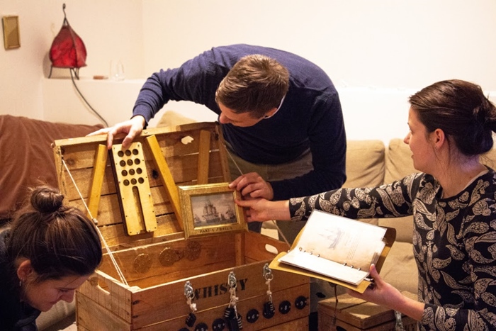"Escape boxen" Oostende activiteiten zeeklassen kust schoolreis leerlingen jeugdcentrum accommodatie vakantieverblijf JVC jeugdverblijfcentrum