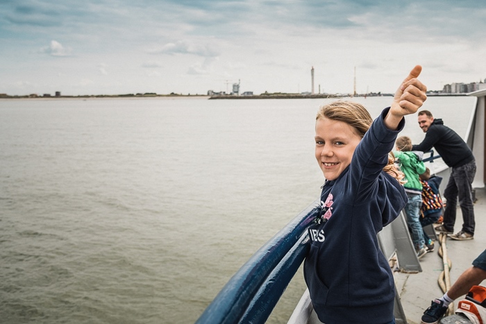Franlis rondvaart boottocht zeeklassen "Vlaamse kust " duin en zee schoolreis activiteiten jeugdcentrum vakantieverblijf JVC