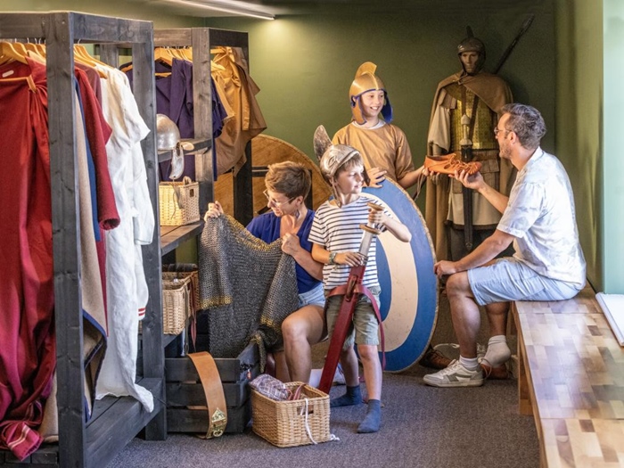 "Romeins Archeologisch museum" Oudenburg activiteiten zeeklassen kust schoolreis leerlingen jeugdcentrum accommodatie vakantieverblijf JVC jeugdverblijfcentrum