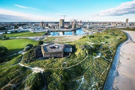 Fort Napoleon zeeklassen "Vlaamse kust " schoolreis activiteiten jeugdcentrum accommodatie groepsaccommodatie JVC jeugdverblijfcentrum