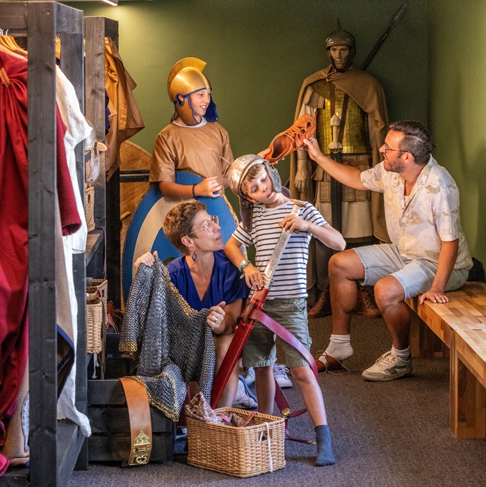 Activité en bord de mer Musée archéologique romain (RAM) (Oudenburg)
